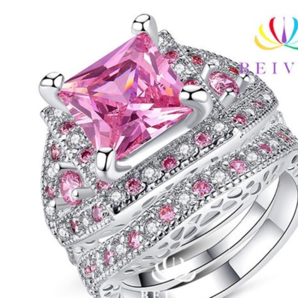 Pretty in pink wedding set